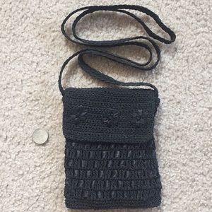 Black Cross-body Purse